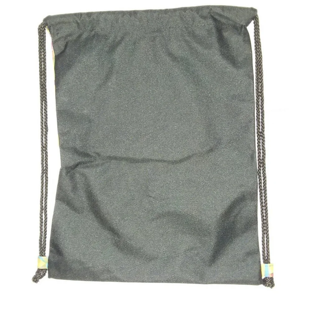 Geometric Pattern Drawstring Bag - Picture 3 of 3